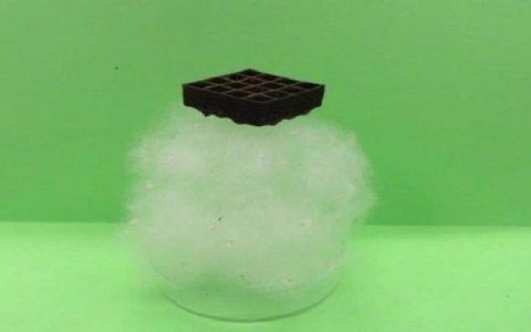 如何使得石墨烯保持3D结构?冻起来就好!