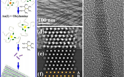 杨培东Nano Letters:超薄金纳米线的原子结构