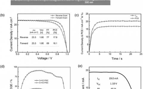 顶刊动态|AM/JACS等太阳能电池近期学术进展汇总【新能源周报160725期】