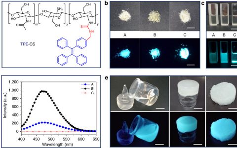 Nature Communications: 聚集状态诱发荧光 使凝胶过程可视化