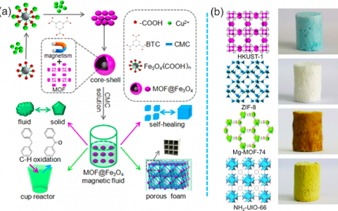 JACS:金属有机骨架化合物(MOFs)“变形记”——从液体到固体再到泡沫的转变