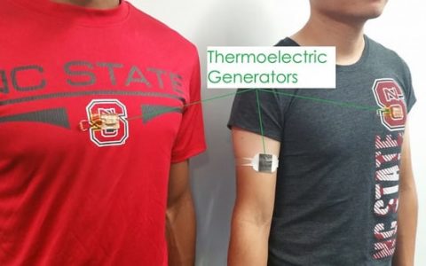 体热发电:晃动手臂即可给手机充电