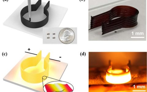 ACS Nano:3D可打印微米级加热炉