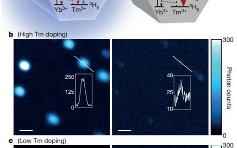 Nature:增强上转换纳米颗粒的激励辐射用于超分辨纳米显微镜