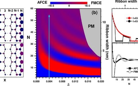 Nano Lett.:在蜂窝式纳米带锯齿边缘实现可调宽度的磁有序振荡