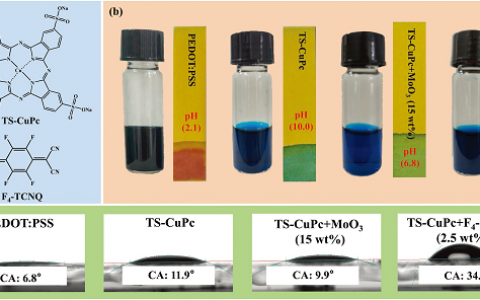 苏州大学廖良生Adv. Energy Mater.:基于铜酞菁掺杂制备正置和倒置的钙钛矿太阳能电池