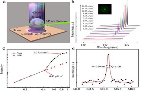上海光机所:钙钛矿微腔的高品质制备及单模激光特性研究获进展