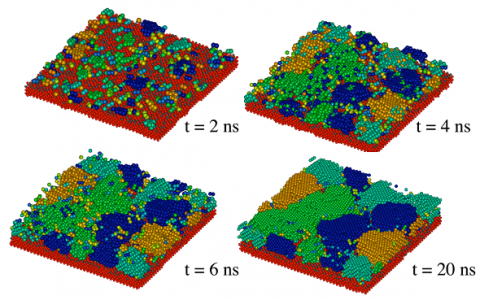 Acta Mater.:Ni/Al活性多层焊接片中在低指数Ni表面的NiAl金属间化合物外延生长