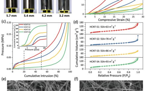 北京大学Adv. Mater.:分级碳纳米管搭接形成的多孔海绵材料在高性能钾离子电池负极中的应用