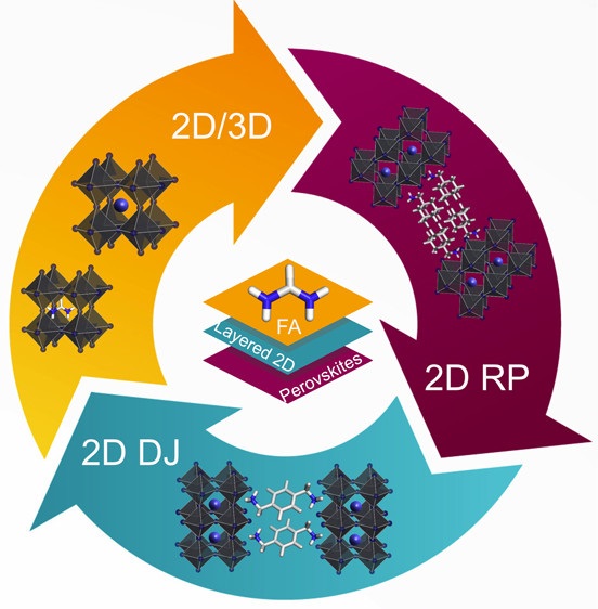 最新 Acc. Chem. Res.:层状杂化甲脒碘化铅钙钛矿:挑战与机遇
