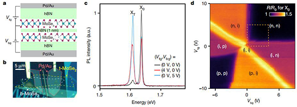 Nature:在原子级厚度的TMDs异质结构中观察双层维格纳晶体