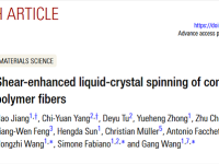 东华王刚、王宏志与林雪平大学Simone Fabiano 《Natl. Sci. Rev.》:剪切增强液晶纺丝制备聚合物半导体纤维
