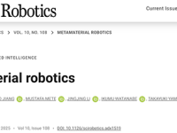 Science Robotics综述:超材料机器人