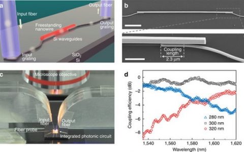 Nature 子刊：纳米线与硅波导的灵活集成