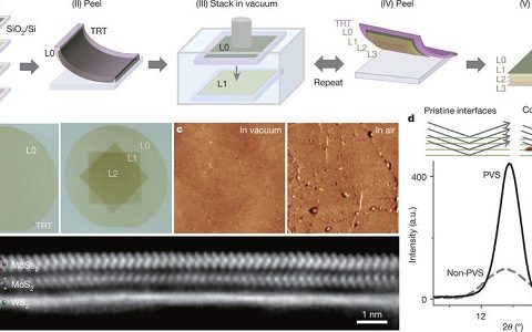 Nature重大进展：自组装工程——可控性层层堆叠二维材料
