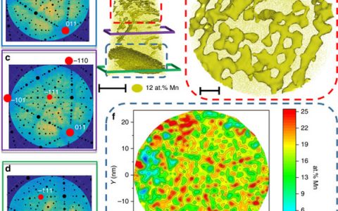 马普所Nat. Commun.：调幅波动的存在被Fe-Mn合金中晶体缺陷处的形核证明