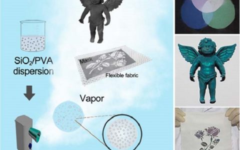 苏州大学ACS Nano封面：非晶结构色的混合叠加与复杂表面保形性涂敷