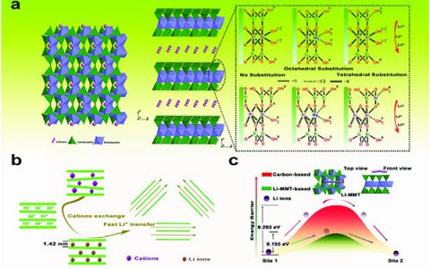电子科大&苏州大学Adv. Mater: 锂蒙脱土（Li-MMT）作为硫主体用于高硫负载量和高倍率性能的锂硫电池